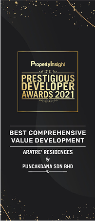 PropertyGuru Asia Property Awards: AraTre' Residences @ Ara Damansara, by Puncakdana